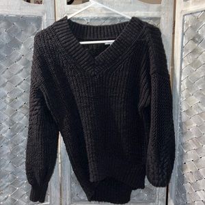 Black American Eagle Sweater